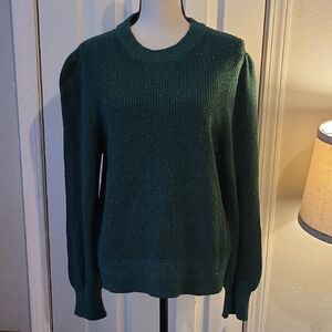 Nic + Zoe Cotton Blend Crew Neck Sweater.